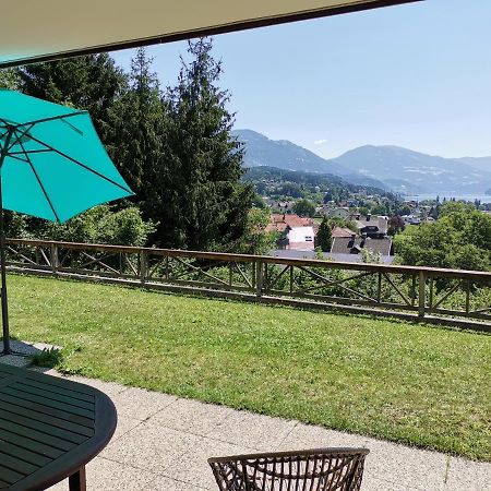 See:Zeit Das_Ferienhaus Seeboden Buitenkant foto