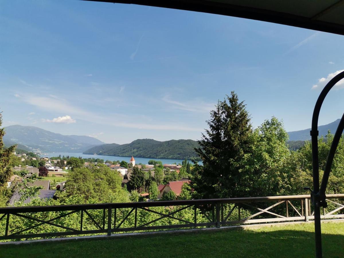 See:Zeit Das_Ferienhaus Seeboden Buitenkant foto